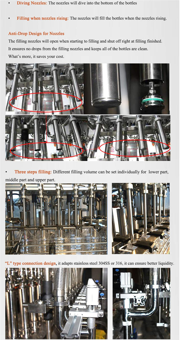 ម៉ាស៊ីនបំពេញដប Servo Motor ដោយស្វ័យប្រវត្តិ 4