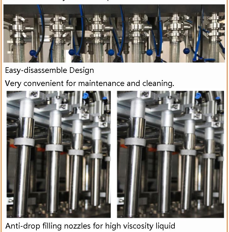 ម៉ាស៊ីនវេចខ្ចប់ដបទឹកឃ្មុំសំរាប់ចាក់បំពេញថោក